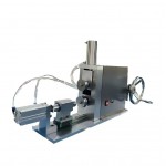 Push-pull opening bracelet shaping machine