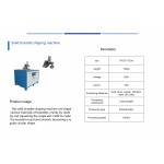 Solid bracelet shaping machine