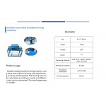 Double head sheet bracelet forming machine