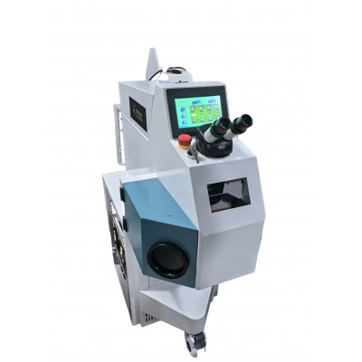 Double lamp laser beam welding machine
